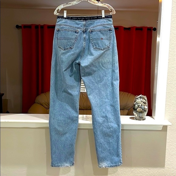 Vintage Y2K Tommy Hilfiger Classic Blue Denim Jeans Size 12 - Picture 4 of 11
